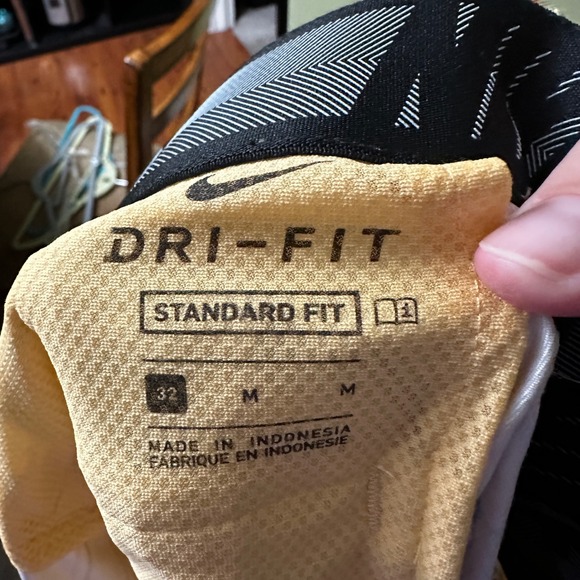 Nike Dri-FIT Flex Golf Shorts Mens Standard Fit Plaid Orange‎ Green Size 32 - Picture 9 of 9